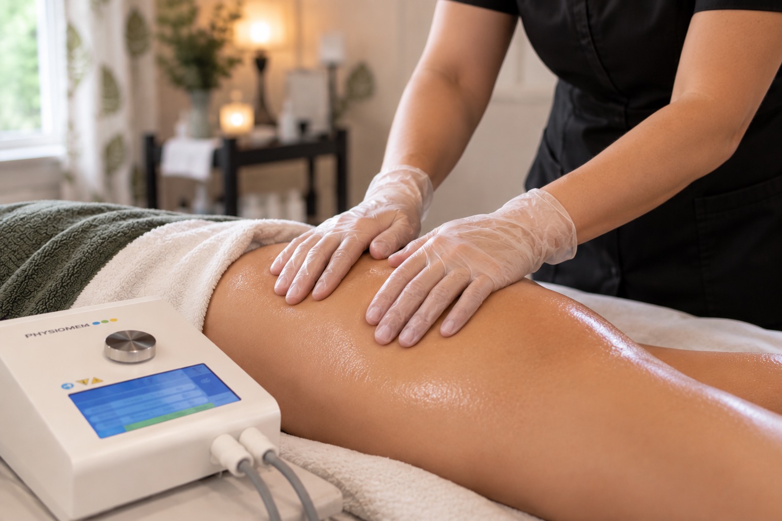 Lymfmassage med Deep Oscillation
